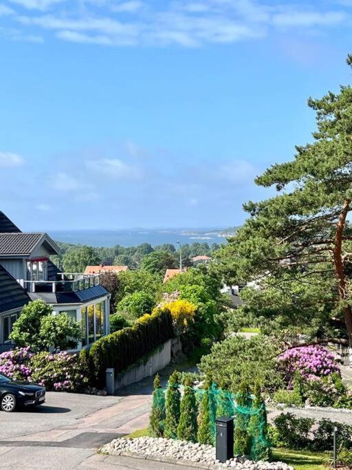 Villalaegenhet I Askim Med Havsutsikt Göteborg Exteriér fotografie